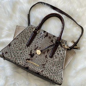 Brahmin Snake Priscilla Satchel